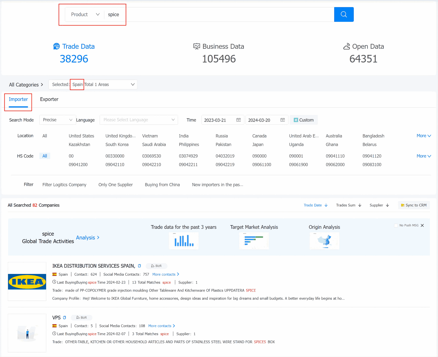 查找西班牙香料外贸客户,查西班牙客户,查外贸客户 查找西班牙香料外贸客户,查西班牙客户,查外贸客户