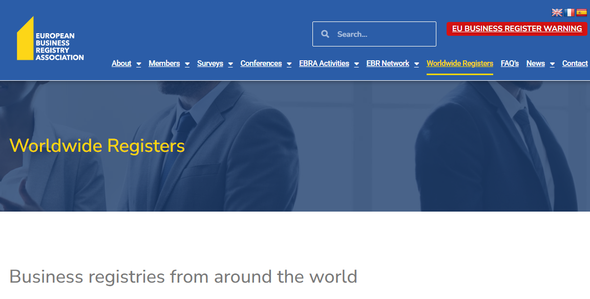 欧洲商业登记协会 欧洲商业登记协会